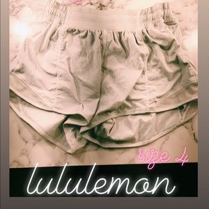 Lululemon hottie hot short